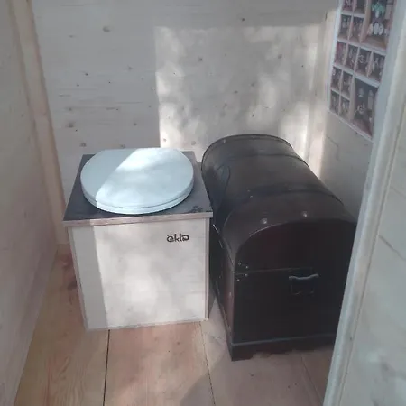 Schlaffass Und Hütte Mit Teich Apartment *